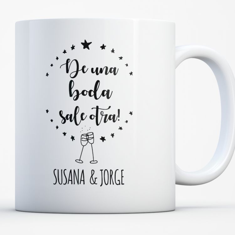 Taza "de una boda.."