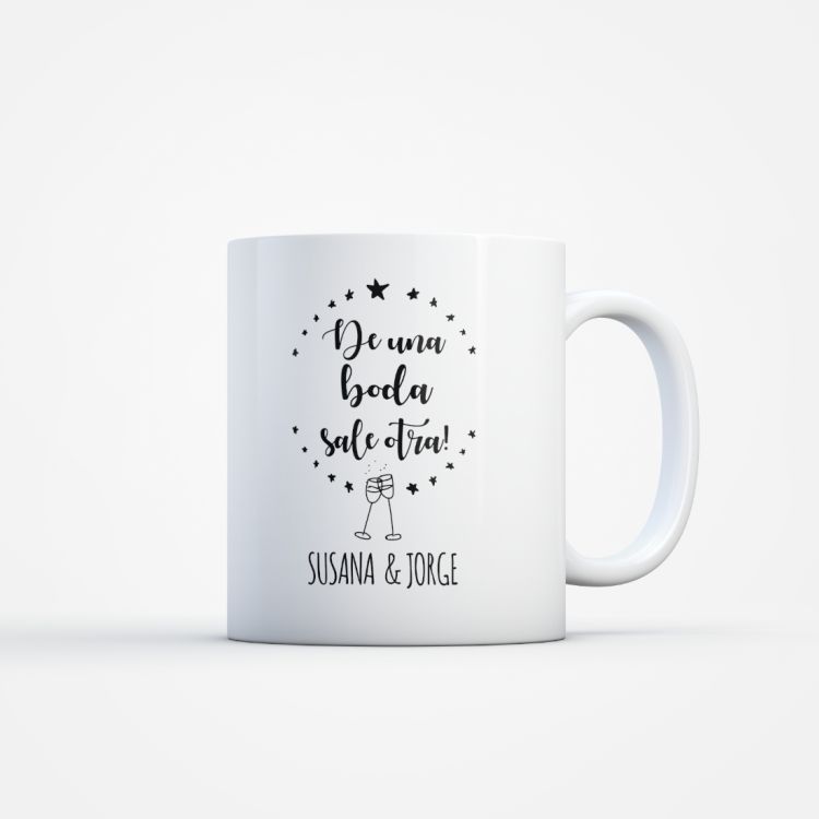 Taza "de una boda.."