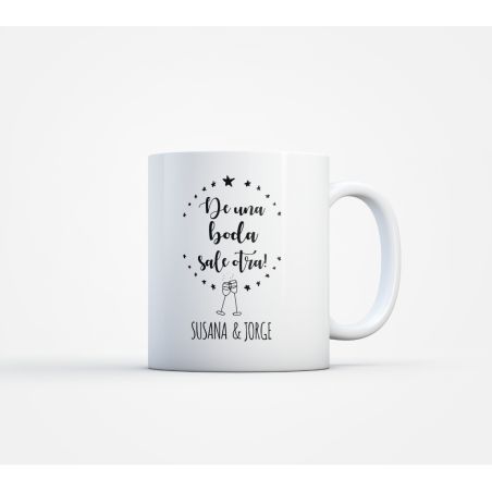 Taza "de una boda.."