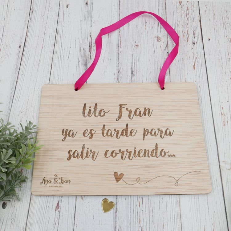 Madera personalizada