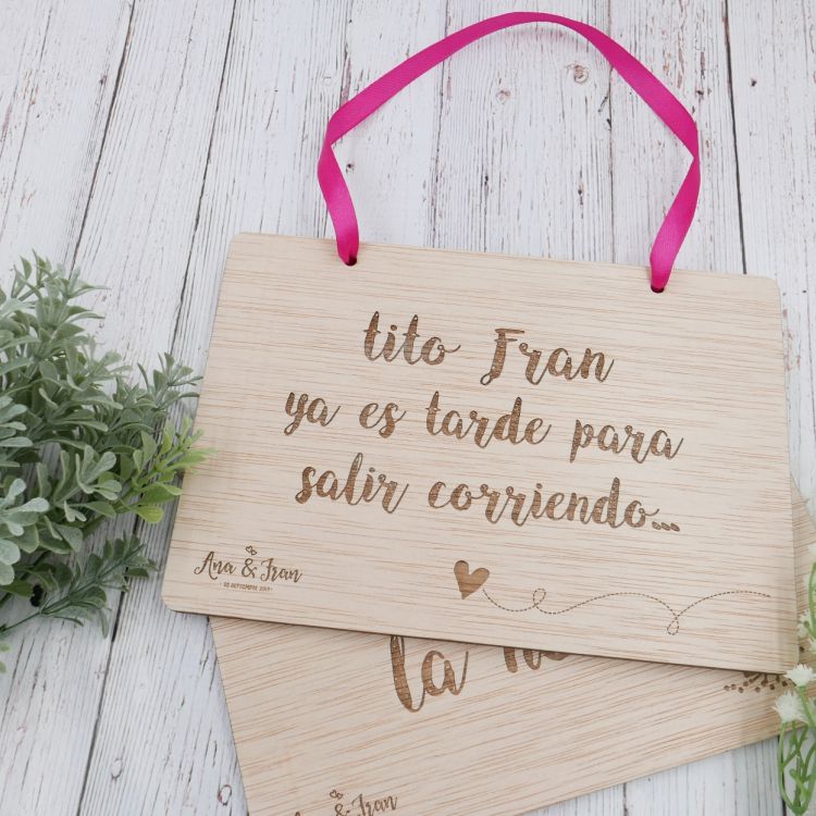 Madera personalizada