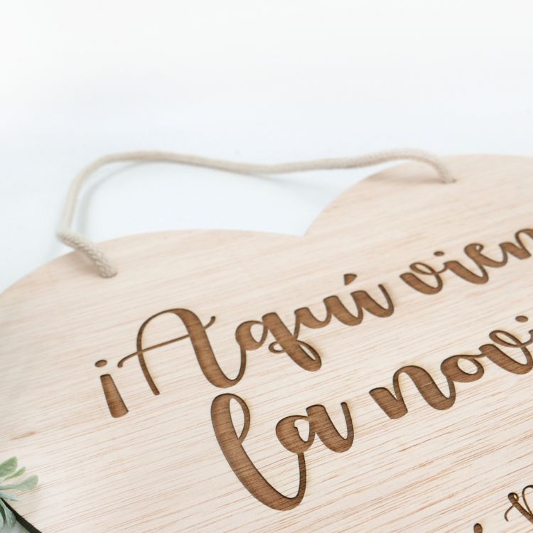 Madera personalizada Corazón