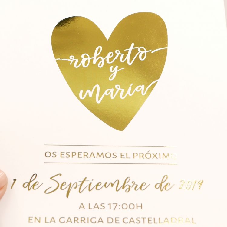 Invitación Romeo y Julieta