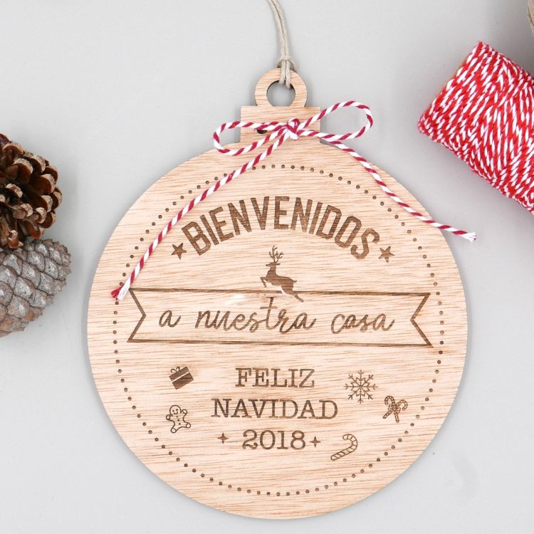 Bola Navidad para la puerta