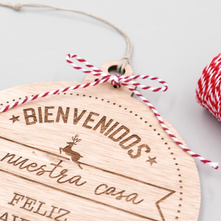 Bola Navidad para la puerta