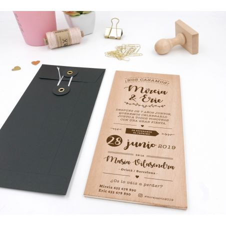 Invitación Modelo Romantic