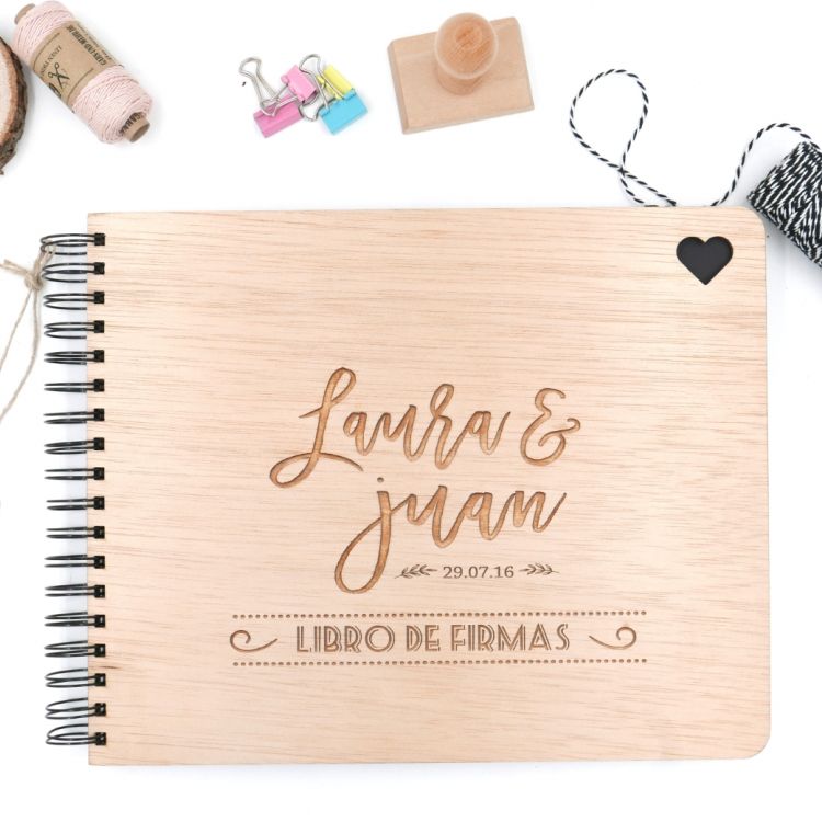 Libro de firmas para boda 