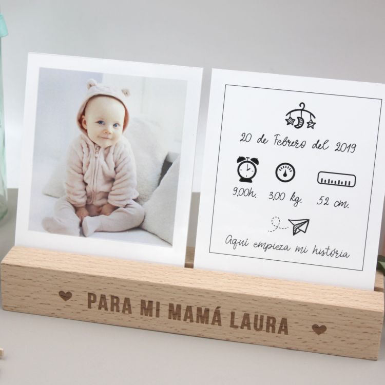 Nombre Madera - Kuko Studio nombre personalizable