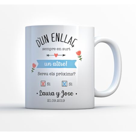 Taza "de una boda.."