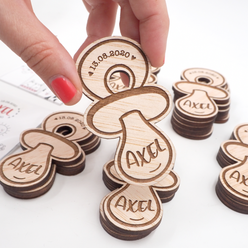 Baker Ross Pack De 10 Imanes De Madera Con Forma De Lámpara De Genio, Manualidad Infantil Para Pintar Y Decorar, Actividad Creativa