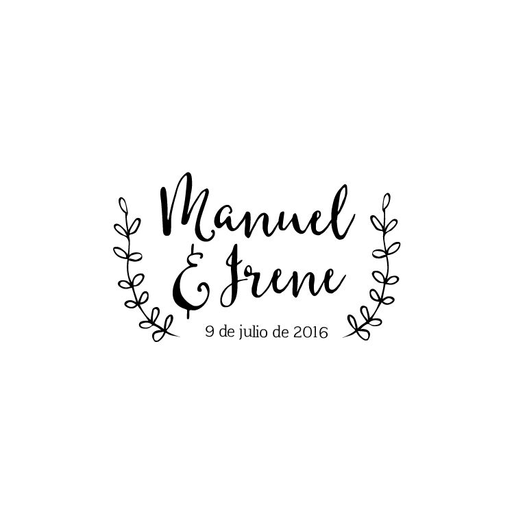 Libro de firmas de boda personalizado - Modelo miel