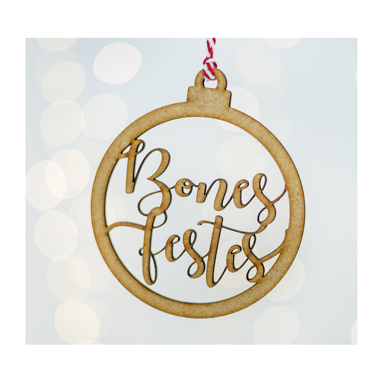 Bola de Navidad modelo Bones Festes
