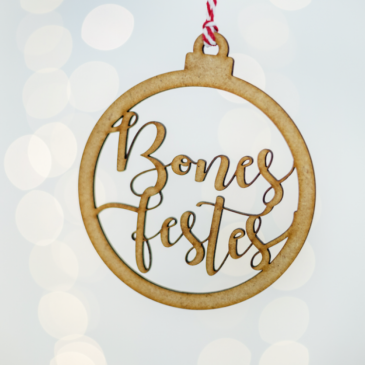 Bola de Navidad modelo Bones Festes