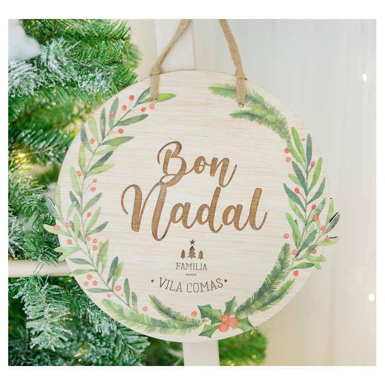 Corona de Navidad & Bienvenida