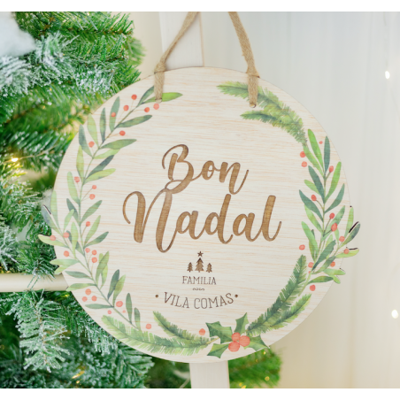 Corona de Navidad & Bienvenida