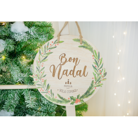 Corona de Navidad & Bienvenida