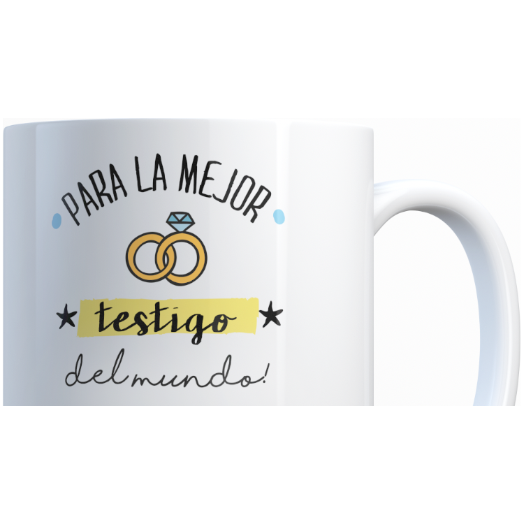 Taza modelo "Mejor testigo del Mundo"