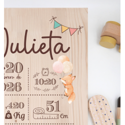 Madera de nacimiento Fox