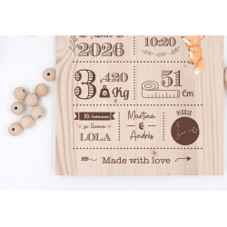 Madera de nacimiento Fox