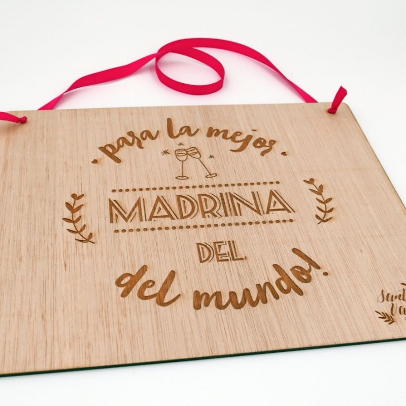 Madera de agradecimiento