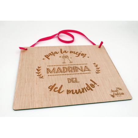 Madera de agradecimiento