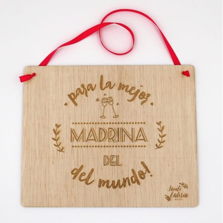 Madera de agradecimiento