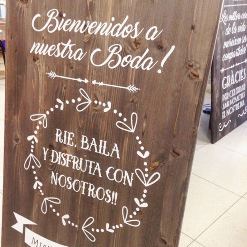 Madera de bienvenida!