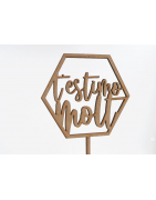 Meseros para boda - Meseros originales de madera